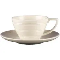 Wedgwood Jasper Conran Casual Schotel Cappuccinokop creme, 18 cm