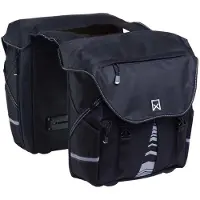 Willex - Dubbele Fietstas S - 1200 - Zwart - 20L