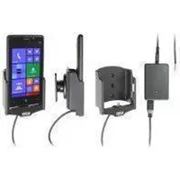 Brodit houder geschikt voor Nokia Lumia 820 Actieve houder met vaste voeding. Let op: Uitlopend artikel, Kan niet retour!