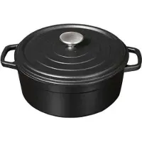 Surel Gietijzeren braadpan mat zwart