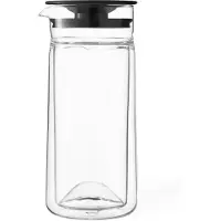 Viva Scandinavia karaf Minima 0,6 liter glas transparant/zwart