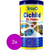 Tetra Cichlid Xl Flakes - Vissenvoer - 3 x 1 l