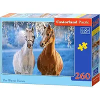 Castorland The Winter Horses - 260 stukjes