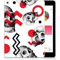 B2Ctelecom Tablet BackCover Apple iPad 9.7 2018 | 2017 Skull Red