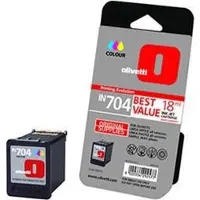 Olivetti B0629 inkt cartridge kleur hoge capaciteit nr. IN704 (origineel)