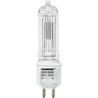 Omnilux HX600 Halogeenlamp voor lichteffect 230 V G9.5 600 W Wit
