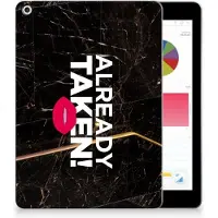 B2Ctelecom Apple iPad 9.7 2018 | 2017 Back cover met naam Already Taken Black