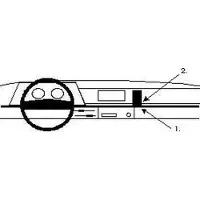 Brodit Proclip Angled Mount (851889)