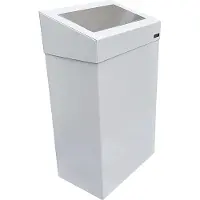 Easybin Wandafvalemmer Push - 18 l - Wit