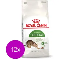 Royal Canin 12x Kattenvoer Droog Outdoor 400 gr