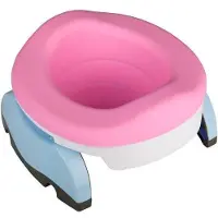Potette Rubberen toiletinzet voor opvouwbare Plaspotje - Roze