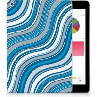 B2Ctelecom Apple iPad 9.7 2018 | 2017 Hippe Hoes Waves Blue