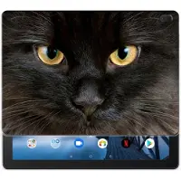 B2Ctelecom Lenovo Tab E10 Back Case Zwarte Kat