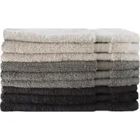 ISleep Terry Gastendoek - 30x50 cm - Antraciet - 6 stuks