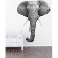VAN IKKE Muursticker olifant