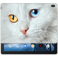 B2Ctelecom Lenovo Tab E10 Back Case Witte Kat