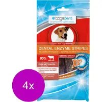 Bogadent Dental Kauwchips Enzym-Stripes - Gebitsverzorging - 4 x 100 g