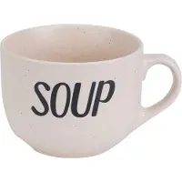 COSY&TRENDY Cosy & Trendy Soup Cream Beker 'soup' D11xh8,5cm
