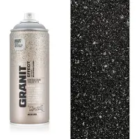 Montana Graniet Effect 400ml Spuitbus - Zwarte granietlook - Graniet Effect Voor Meubels, Muren Etc