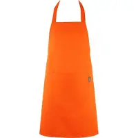 Chaud Devant schort en koksmuts - Oranje - 75 x 100 cm