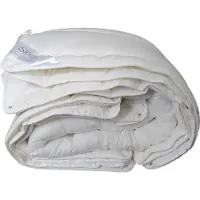 ISleep Wol 4-Seizoenen Partnerdekbed - 100% Wol - Litsjumeaux XL - 260x220 cm