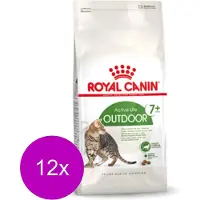 Royal Canin 12x Kattenvoer Droog Outdoor 7+ 400 gr