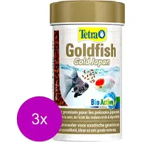 Tetra Visvoer Goldfish Gold Japan - Vissenvoer - 3 x 100 ml