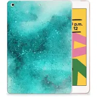 B2Ctelecom Tablethoes Apple iPad 10.2 | iPad 10.2 (2020) | 10.2 (2021) Painting Blue