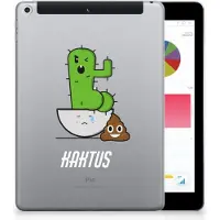 B2Ctelecom Apple iPad 9.7 2018 | 2017 Tablet Back Cover Cactus Poo