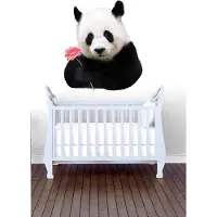 VAN IKKE Muursticker Panda