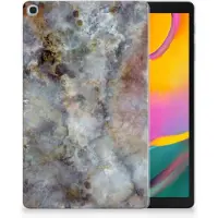 B2Ctelecom Samsung Galaxy Tab A 10.1 (2019) Tablet Back Cover Marmer Grijs