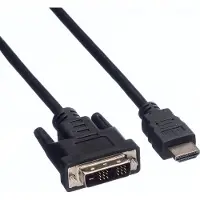 MaxTrack DVI-D Single Link - HDMI kabel / zwart - 2 meter