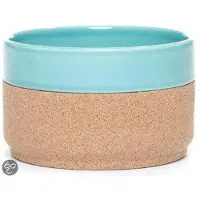 Amorim cork Soulmate The Whistler Ontbijtkom - Kurk/Keramiek - Ø13 cm - Blauw