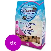 Renske Gezonde Beloning Hartjes 150 g - Hondensnacks - 6 x Lam
