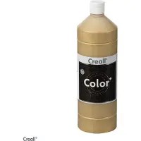 Creall plakkaatverf goud 1000 ml voor kinderen en volwassenen.