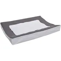 Bink Bedding aankleedkussenhoes 70x45 cm pique antra