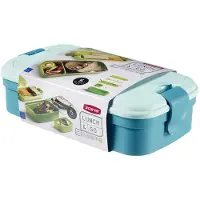 Curver - Lunchdoos - Lunch&go - Met bestek - Blauw