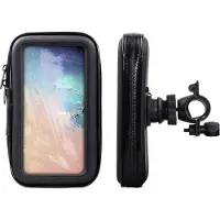Shop4 - Samsung Galaxy S10 Fietshouder Stuur Spatwaterdicht Zwart