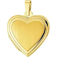 Trendjuwelier huiscollectie 4008565 Gouden medaillon hart 2 foto's