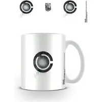 DC Comics JUSTICE LEAGUE - Mug - 300 ml - Cyborg Logo Drip