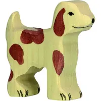 Holztiger hond hout 6 x 1,9 x 5,5 cm