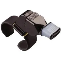 Fox40 Classic Scheidsrechtersfluit Cmg Met Vingergrip Zwart