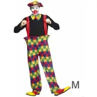 Smiffys Dressing Up & Costumes | Party Accessories - Hooped Clown Costume
