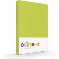 Duimelot Hoeslaken Kinder Lime (Katoen)-60 x 120 cm