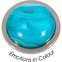 Quoins QMEK-M-DA-B Disk Cats Eye Light Green Medium