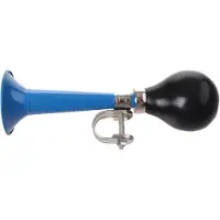 Johntoy metalen fietstoeter Bike Fun blauw
