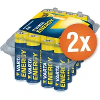 Varta Voordeelpak met 48 x AA Varta High Energy alkaline batterijen