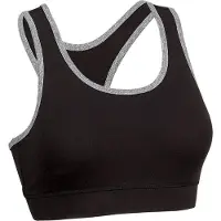 Avento Sport BH - Dames - Zwart/Grijs mêlee - 40