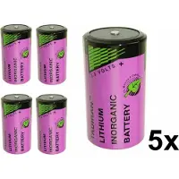 Tadiran 5 Stuks - SL-780 / SL-2780 / D Lithium batterij 3.6V