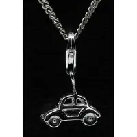 MOOYE ® - Collectie Zilveren Auto klein hanger én bedel